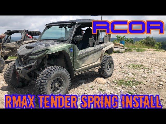 RCOR RMAX 2 AND 4 TENDER SPRING INSTALL!