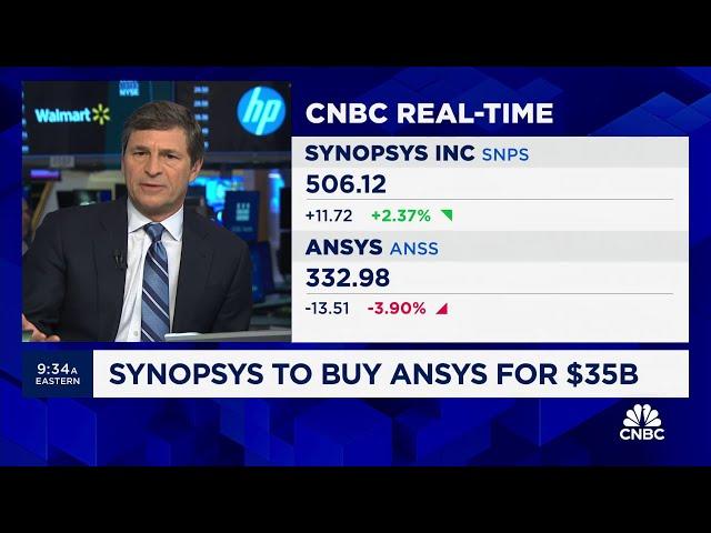 Faber Report: Synopsys to buy graphics software maker Ansys in $35 billion tech deal