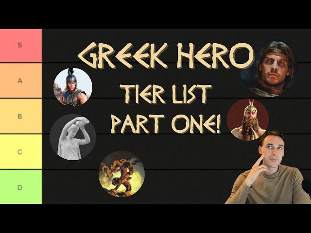 Ancient Greek Hero Tier List (Part One)