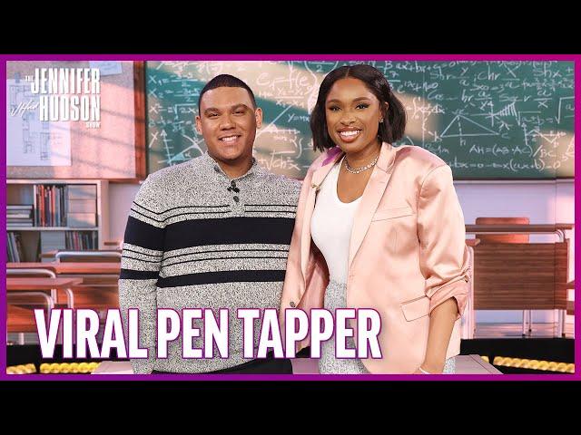 Viral Pen Tapper Endorsed by Will Smith & Questlove Performs on ‘The Jennifer Hudson Show'