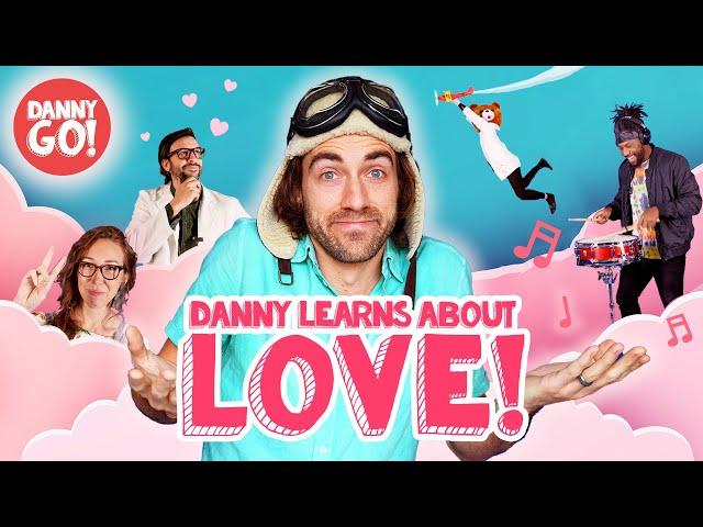 Danny Go Learns About Love! /// Valentine's Day Videos for Kids