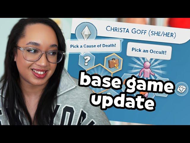 This Sims update is HUGE! (CAS & GHOSTS UPDATED!!!!)