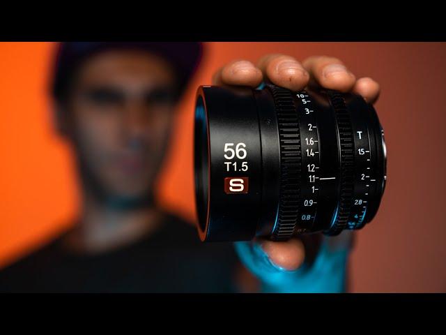 Best $300 MFT Cine LENS? Viltrox 56mm REVIEW and test