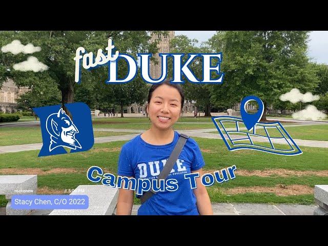 Duke West Campus Walking Tour!