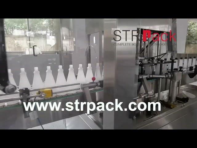 High-speed Rotary Liquid Filling Machine Bottle Filling Capping Labeling Machine Packing Line