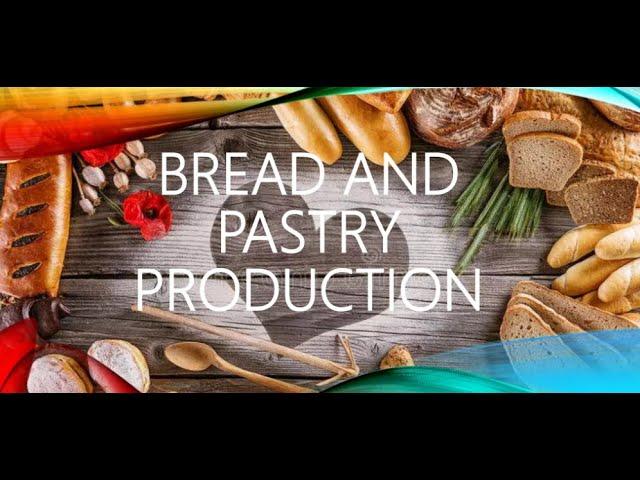 Bread and Pastry Production (BPP) Strand - SHS Technical Vocational (TVL) Track