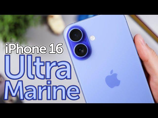 Ultramarine iPhone 16 is WOW! Unboxing, First Impressions & Color Review!