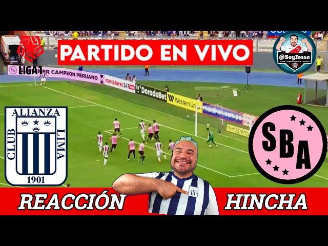 GOLEA MI  ALIANZAALIANZA LIMA 3-0 SPORT BOYSEN VIVO -  LIGA 1Reaccion Hincha