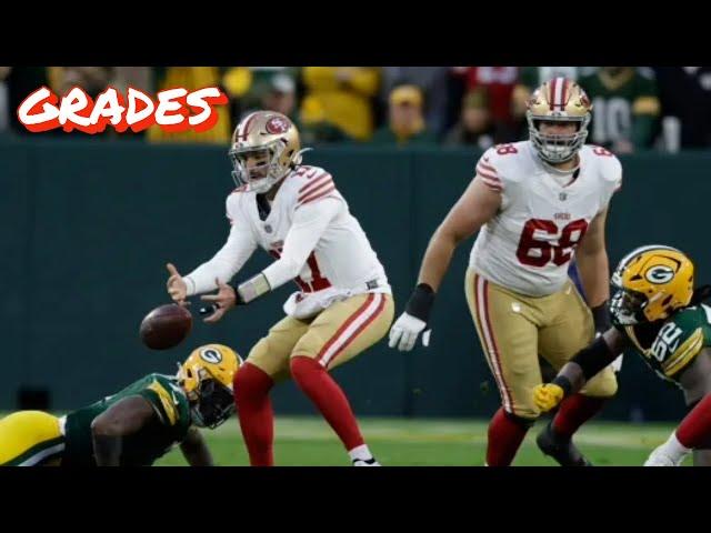 49ers 10, Packers 38: Grades