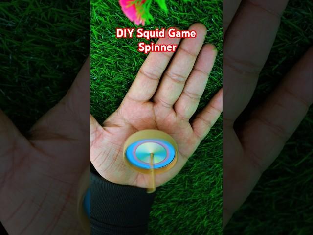 DIY Squid Game Spinner| how to make squid game toy| squidgame2 #shorts #short #squidgame #squidgame2