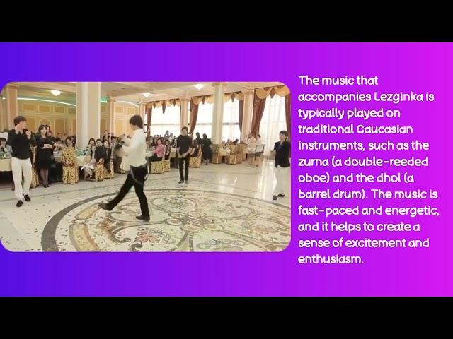 The Caucasian folk dance Lezginka...