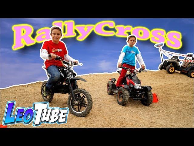 La gran carrera de Leo y Mikel en Moto y Quad eléctricos para Niños