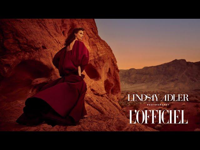 Valley of Fire editorial for L'officiel Magazine | Lindsay Adler