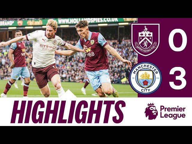 Haaland & Rodri Put First Points On Premier League Board | HIGHLIGHTS | Burnley 0-3 Manchester City