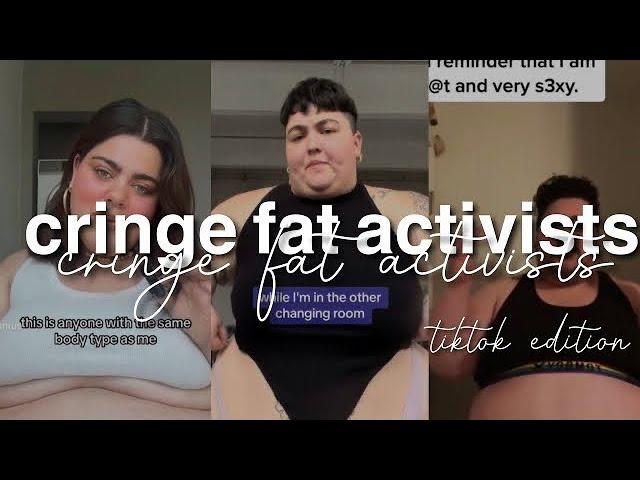 Fat acceptance is getting out of control || cringe #fatacceptance tiktok compilation. 