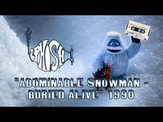 Phish "Abominable Snowman / Buried Alive" 1990 Studio