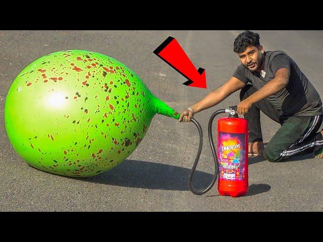 Super Balloon VS Holi Cylinder