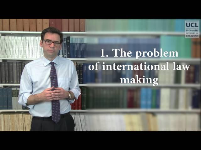 19 The formal sources of International Law