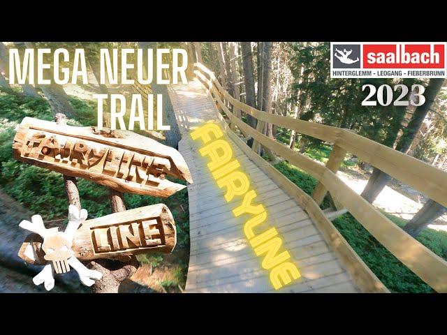 Was für ein cooler neuer Trail | Die Fairy Line | Warm Up auf der X-Line | Saalbach Hinterglemm 2023