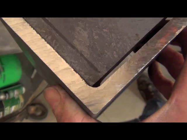 HOW TO MAKE PERFECT 90 ANGLE IRON JOINTS: WHAT YOU WONT LEARN IN WELDING SCHOOL