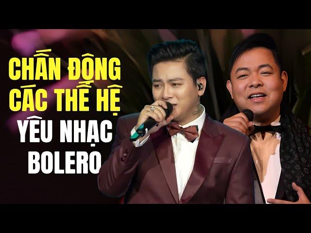 2 Soái Ca Làm Chấn Động Bao Thế Hệ Yêu Nhạc Bolero - Quang Lê, Hoài Lâm Live Ngọt Hơn Mật