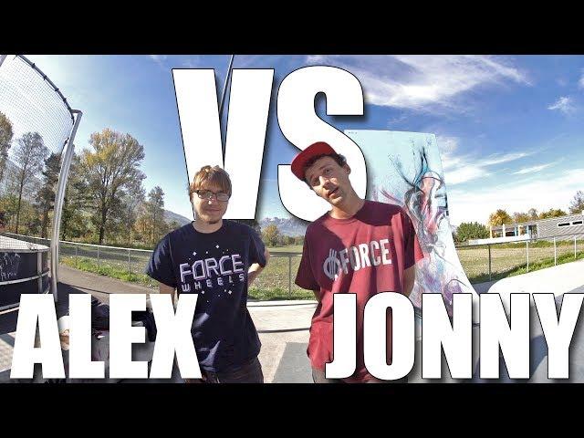 ANYTHING ON FLATGROUND COUNTS ALEX RADEMAKER VS JONNY GIGER