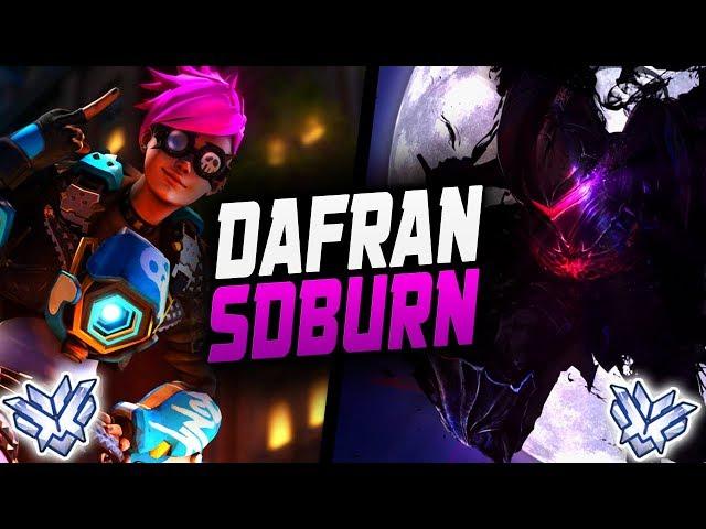 DAFRAN BEST TRACER AND SDBURN GENJI GOD! Perfect Duo! [ OVERWATCH SEASON 12 TOP 500 ]