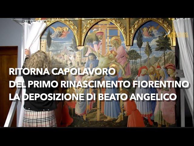 A masterpiece of the Florentine Renaissance returns: Deposition of the Holy Trinity by Beato Ange...