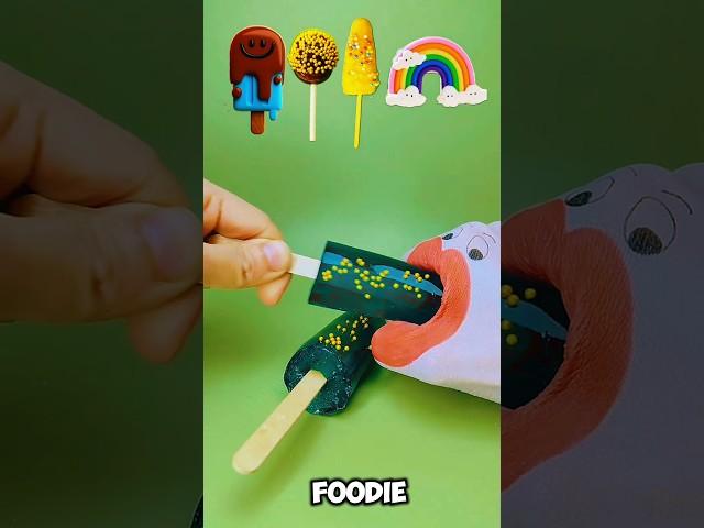 "The cow ate the corn-flavored kulfi.️~mini wood toy-woodworking art skill #shorts