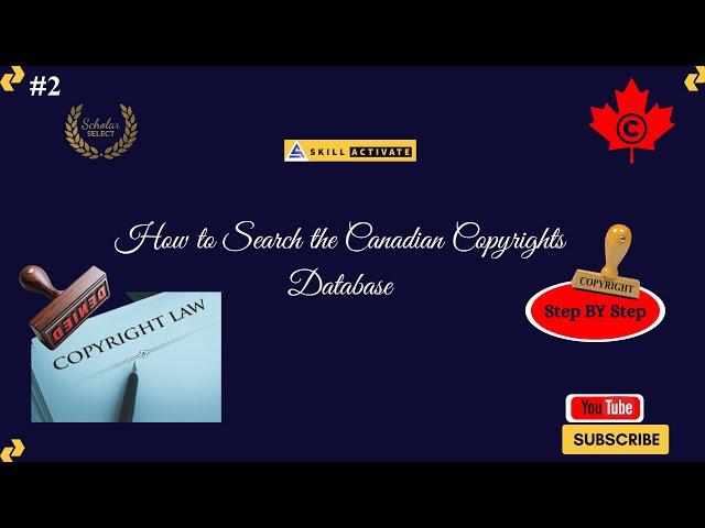 How to Verify Filed Canadian Copyright | Step-by-Step Guide