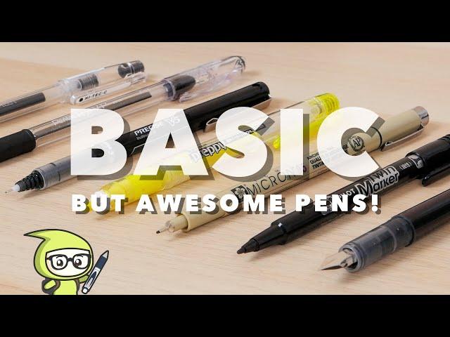 Awesome Pens TRAPPED in BASIC Bodies!