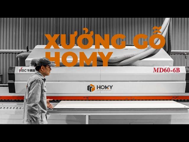 Xưởng Sản Xuất Nội Thất Gỗ Công Nghiệp HOMY Việt Nam | HOMY.VN