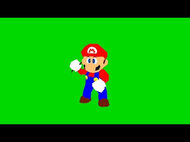 Gmod Mario 64 dancing green screen