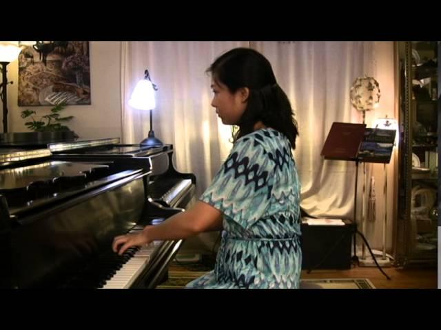 Winter Blooms, original composition by Lubov Laura De Valois, performed by her student, Amanda, 15