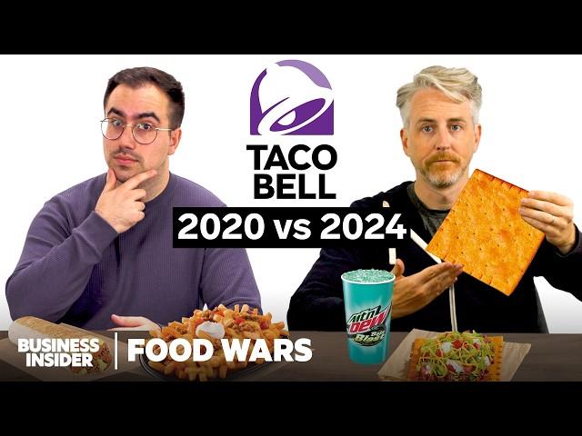 US vs UK Taco Bell 2020 vs 2024 | Food Wars | Insider Food