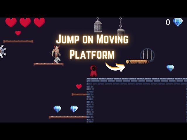 How to make Player Jump on MOVING PLATFORM UNITY with C# | Collision & Parent child in Unity Engine!