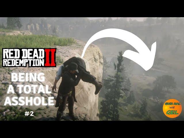 Guck mal wie geil: Red Dead Redemption 2 | Being a total asshole #2