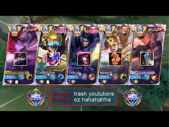 5 OF YOUR FAVORITE YOUTUBER IN ONE TEAM!! MCL FINALS GAMEPLAY ft. Letuzawa, CEDXVI, Dracula, Mizaki