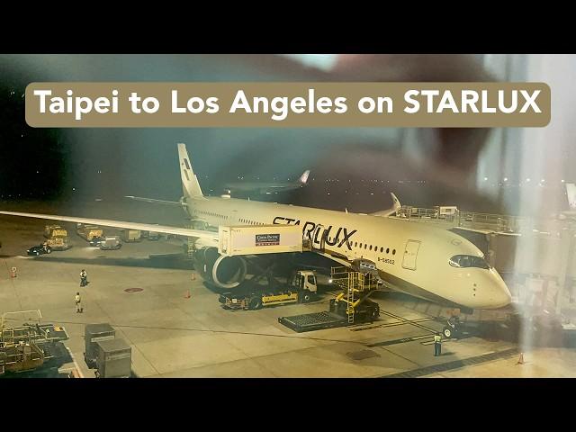 TRIP REPORT | STARLUX Airlines (Economy) | Taipei to Los Angeles | Airbus A350-900