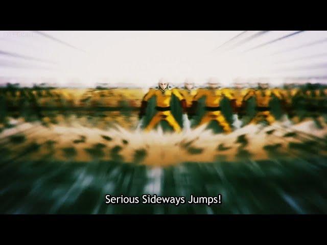 Serious Sideways Jumps - One Punch Man Season 2 - Vs Speed O Sound Sonic