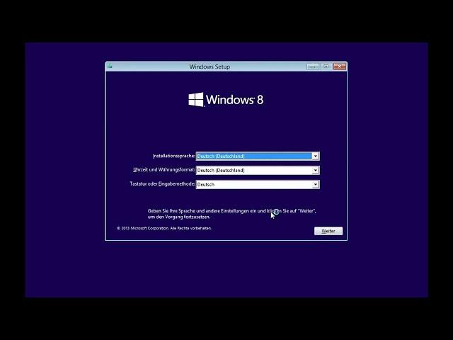 Windows 8.1 Installieren