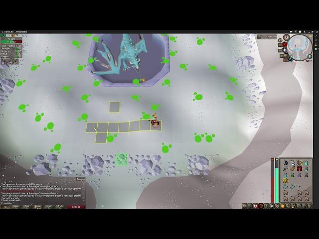 OSRS Vorkath Full Kill with Woox Walk Blowpipe BGS method