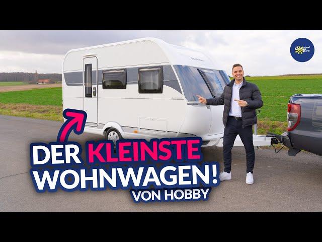 Der KLEINSTE Caravan: 2023 Hobby ONTOUR 390 SF | Test & Kaufberatung  - Camperland Bong