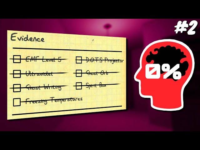 No Sanity, No Evidence #2 | Phasmophobia