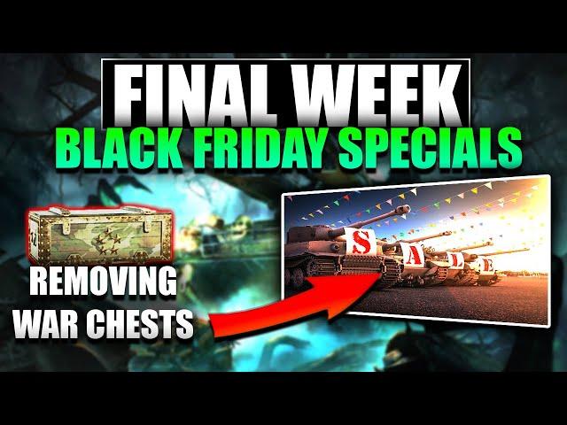 FINAL WEEK OF SEASON + WAR CHEST CHANGES! World of Tanks Console NEWS