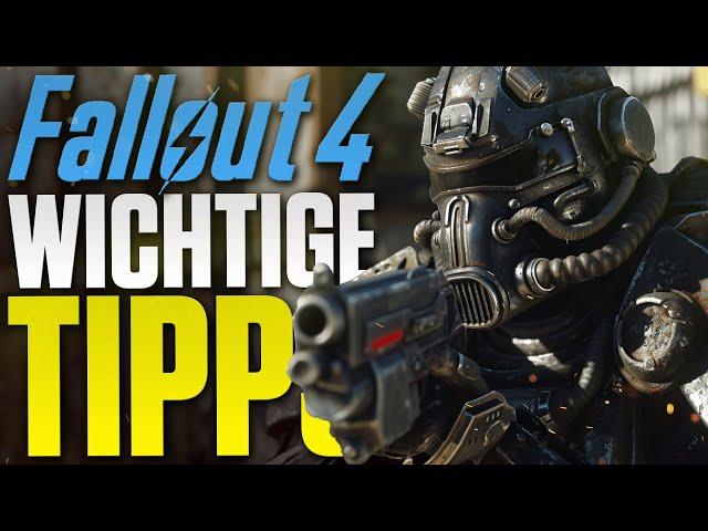 15 WICHTIGE Tipps für Fallout 4 - Tricks deutsch