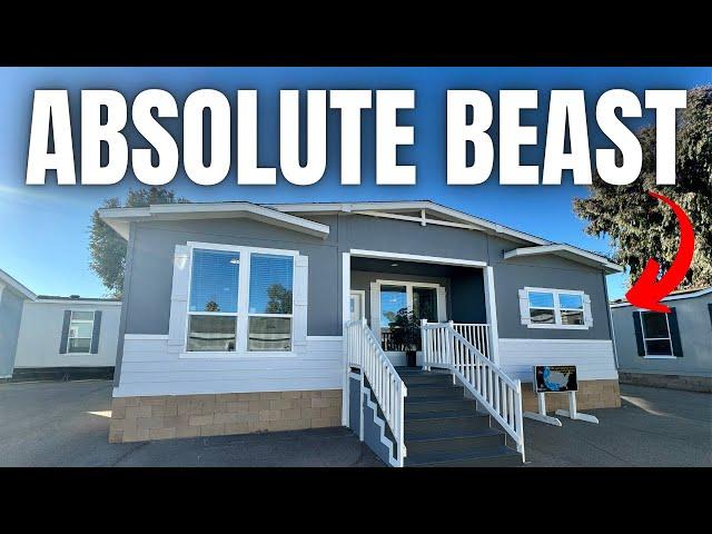 WOW, this NEW triple wide mobile home is EXTRAORDINARY! Prefab House Tour