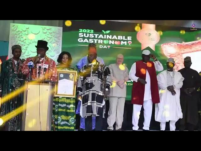 NIHOTOUR conferred a fellowship award on HRH. King Appolus Chu, Emir of Argungu and others
