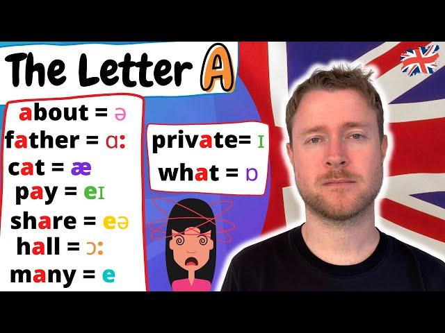 English Pronunciation  |   The Letter 'A'   |  9 Ways to Pronounce the Letter A