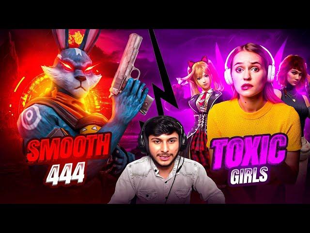 1 Vs 6 Toxic Girls|| Hardest Challenge Ever|| Lost 7-0 ?? || Smooth 444